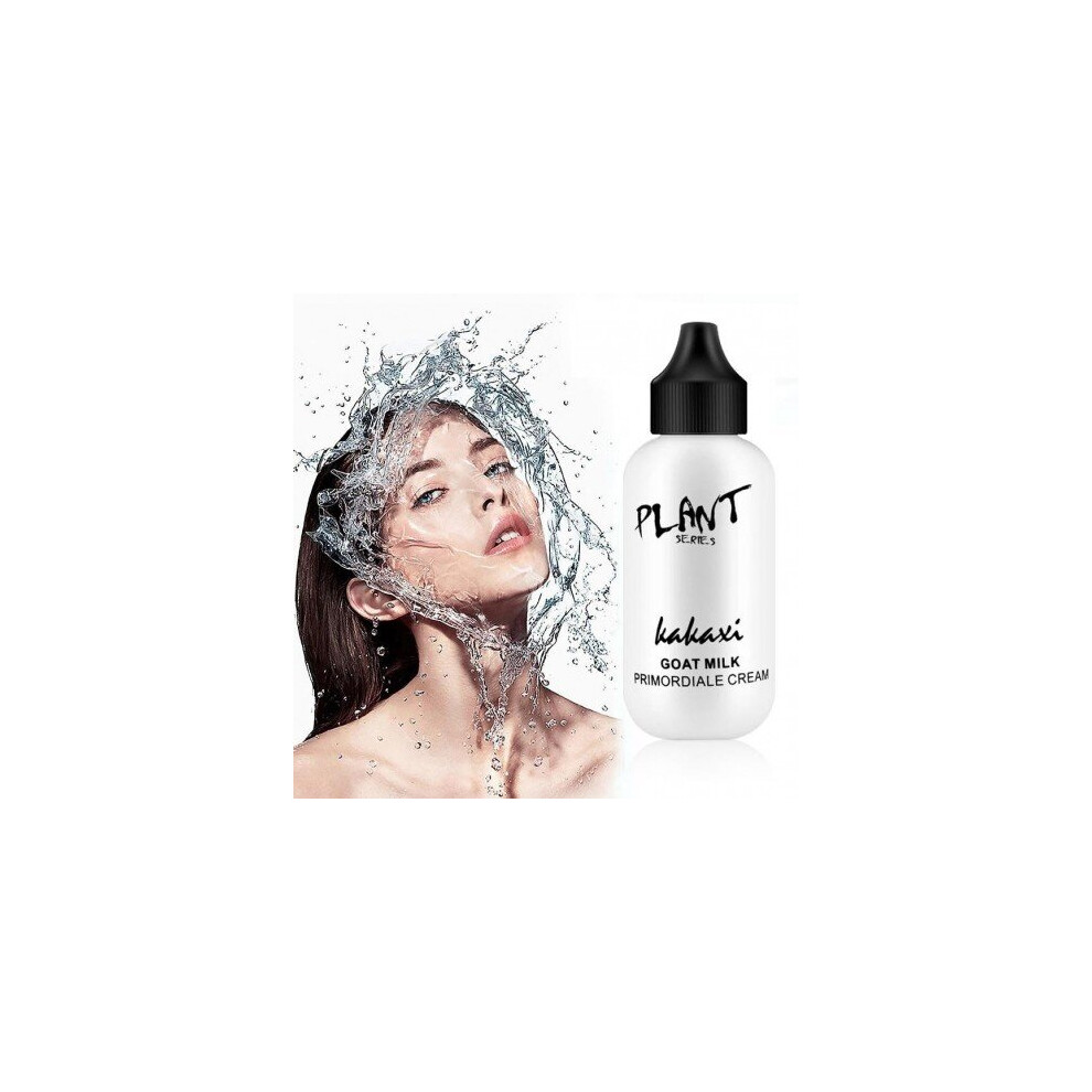 Blowuponline5 (01) Perfect Face Foundation Cream Goat Milk Revitalizing Full Coverage Pro Makeup Base Brighten Skin Tone Concealer Foundation Tslm1