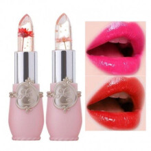 (5) Waterproof Long-lasting Flower Lipsticks Transparant Cosmetics Magic Temperature Color Changing Moisturizer Pink Lip Blam Makeup