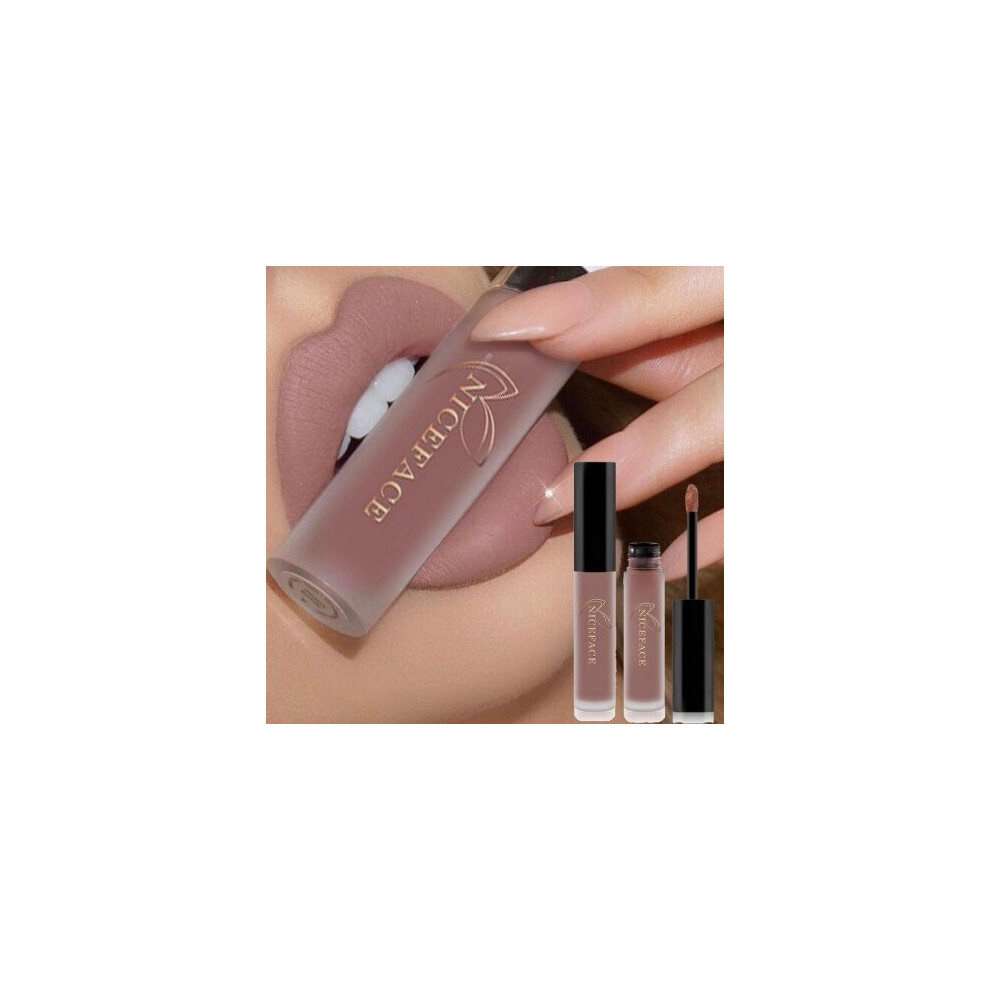 Blowuponline5 (17) Niceface 1 Pc Waterproof Lipstick Long Lasting Matte Liquid Lipstick Lip Gloss For Lip Cosmetics Makeup 26 Color Makeup Tools