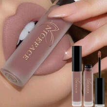 (14) NICEFACE 1 pc Waterproof Lipstick Long Lasting Matte Liquid Lipstick Lip Gloss For Lip Cosmetics Makeup 26 Color Makeup Tools