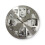 Wanduhr | Durchmesser: 400 mm | Metall | Silber 1