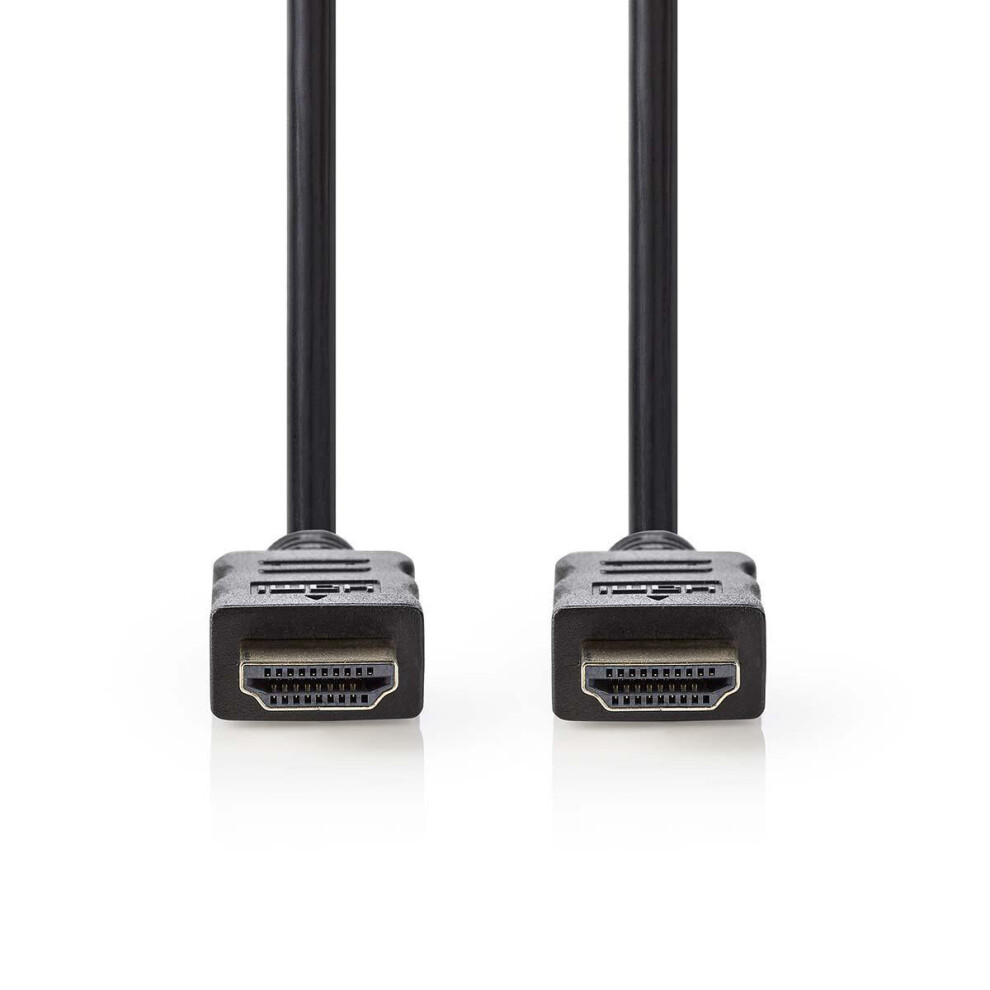 Nedis High Speed Hdmi Cable With Ethernet | Hdmi Connector - Hdmi Connector | 0.5 M | Black 5412810294992