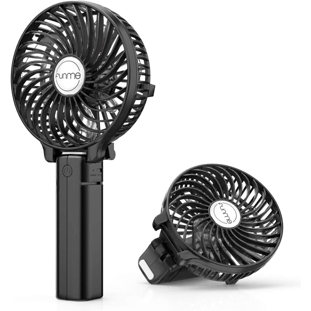 Handheld Electric USB Fan Mini Portable Personal Outdoor Fan with Rechargeable 2600 mAh