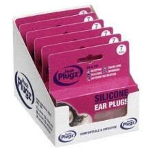 Hush Plugz Silicone Earplugs 7 Pairs X 6, (Price inclusive of 20% VAT)