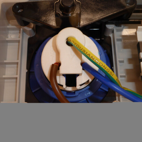 16 Amp 230V 3 Pin Interlock Socket Switched 2P+E Single Phase Blue 1