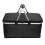 (black) Folding Lunch Picnic Camping Cooler Hamper Bag 1