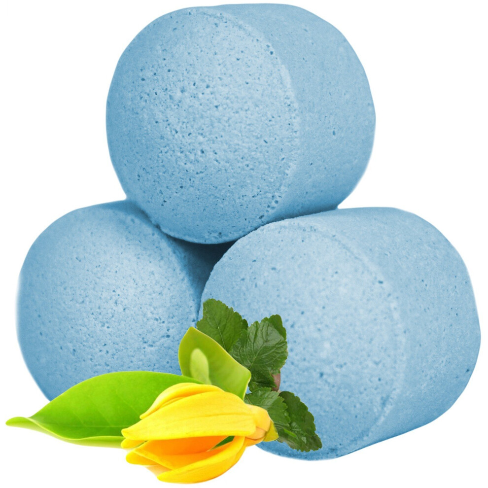 Beadz Galore, T/A Giftz Galore Ltd (Ylang Ylang & Patchouli) Ancient Wisdom Chill Pills Mini Bath Bombs Pack Of 10