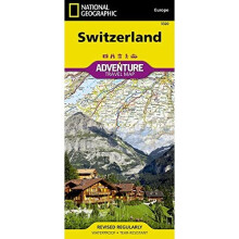 National Geographic Switzerland Map: Travel Maps International Adventure Map