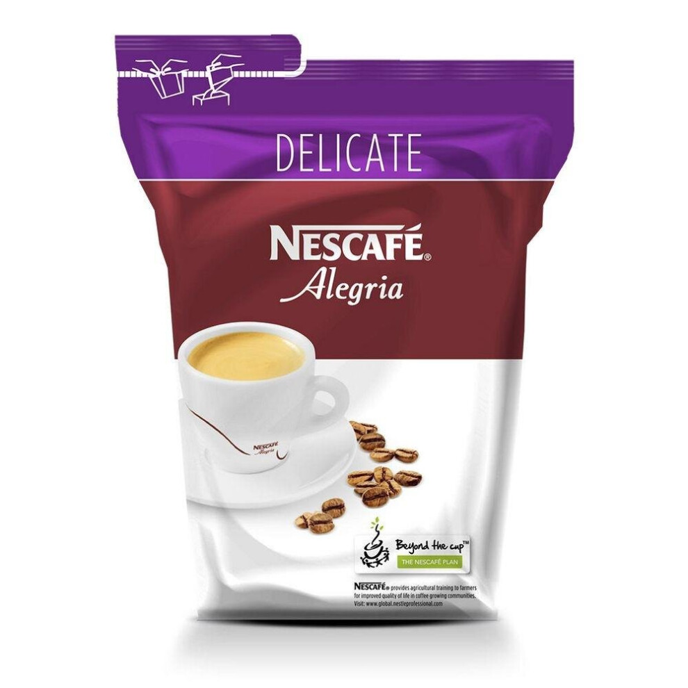 Nescafe Alegria Delicate Soluble Vending Coffee (12 X 500G)