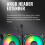 Cooler Master MasterFan MF120 Halo 120mm ARGB ventilátor (3-pack) 12