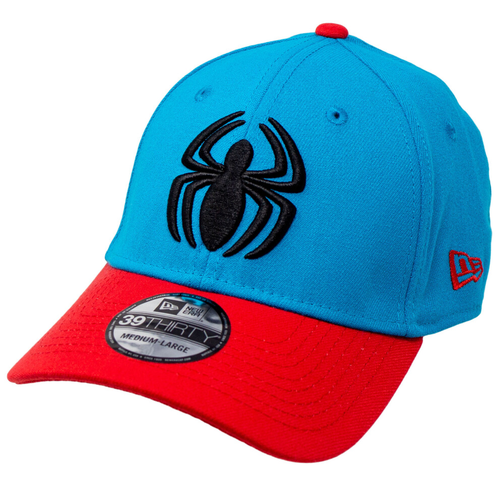 (Blue) Scarlet Spider Spider-Man New Era 39Thirty Fitted Hat