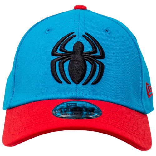 Spiderman (Blue) Scarlet Spider Spider-Man New Era 39Thirty Fitted Hat 1