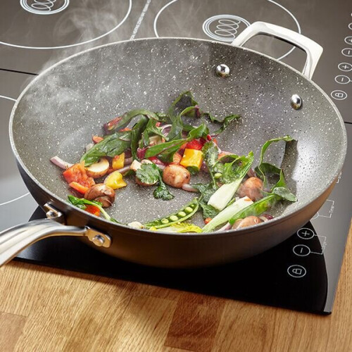 Stellar STELLAR ROCKTANIUM 30CM WOK NON STICK 1