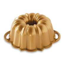Nordic Ware 51277 Anniversary Bundt 6 cup, gold