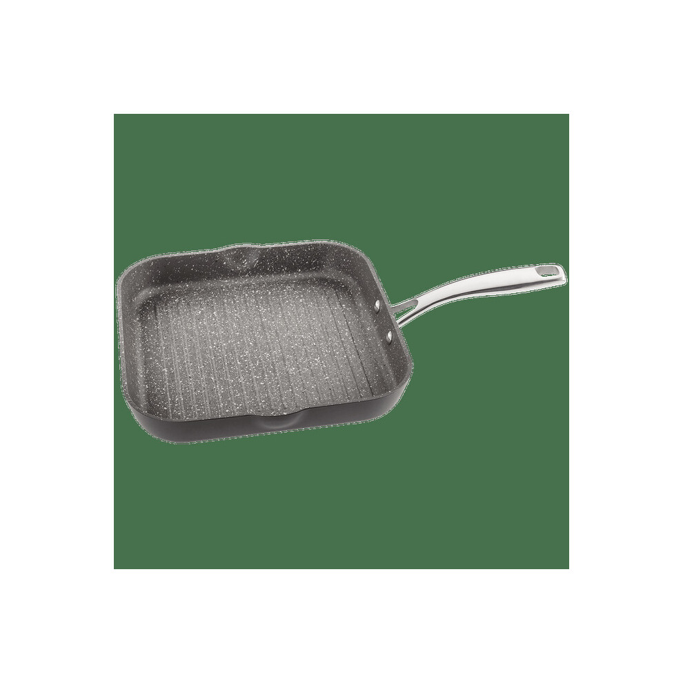 STELLAR ROCKTANIUM 26X26CM GRILL PAN NON STICK