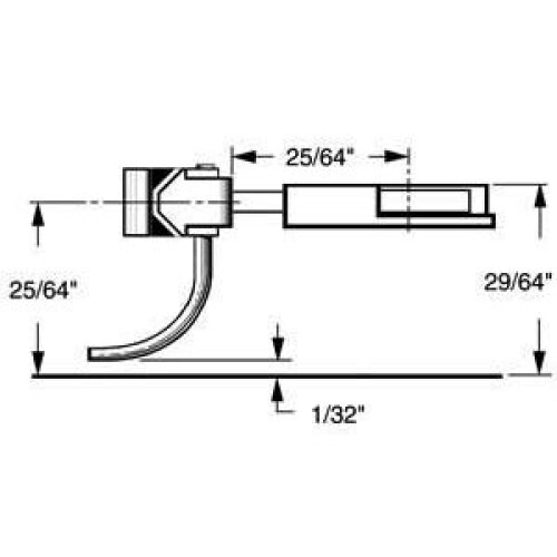 HO Multi-Purpose coupler, 25/64" center (2pr)