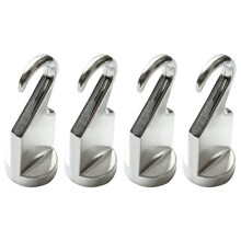 Cooks Standard Fastmonterad Kastrullställskrokar - 4-pack - Helt gjutet aluminium, modernt utseende, kompatibel med Nc-00267/68/69