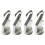 Cooks Standard Vaste Pannenkap Solid Cast Pan Hooks, Set van 4 1