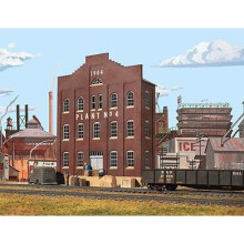 Souprava Walthers Cornerstone Series HO Scale Plant No. 4 Background Building