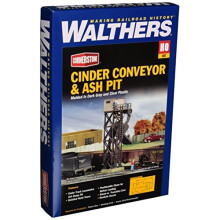 Walthers Cornerstone Series Bausatz Schlackenfrderer und Aschegrube im HO-Mastab