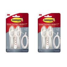 Command Cord Bundlers Cord Organizer 2-Bundlers Per Pack Sold As 2 Packs (17304-ES)