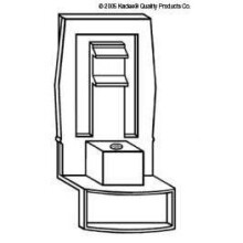 HO Coupler Bracket, Bachmann F7 (1pr)