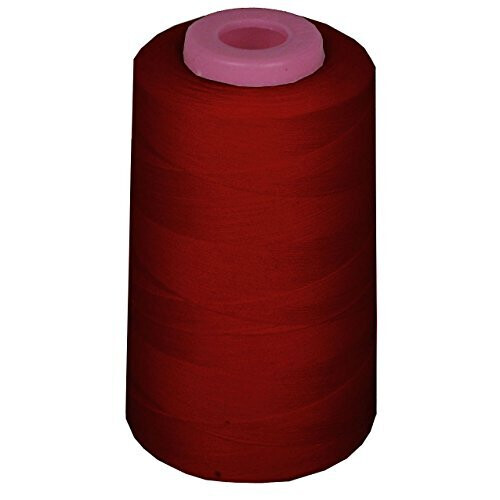 La Linen 100% Polyester Cone Serger Borgonha A200