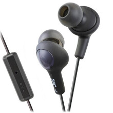 JVc HAFR6B gumy Plus Headphones (Black)
