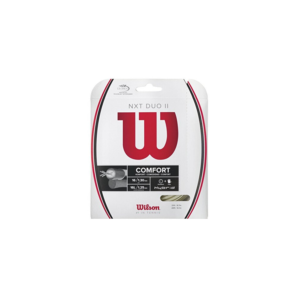 Wilson NXT Duo II Tennis String, 16