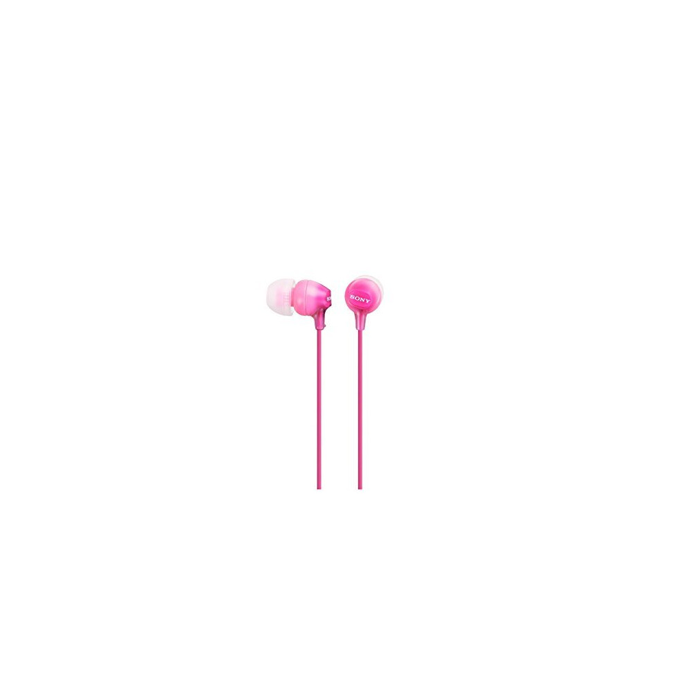 Sony MDR-EX15LPP Pink in Ear Headphones MDREX15