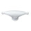 Whitecap Rubber Spreader Boot - Pair - Large - White 1
