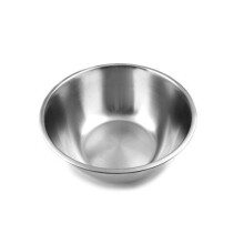 Bol de Mélange en Acier Inoxydable, 14,25 x 14,25 x 6,25 pouces, Métallique
