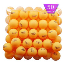 Mapol 50- Pack Orange 3-Star Premium Ping Pong Balls Advanced Training Table Tennis Ball