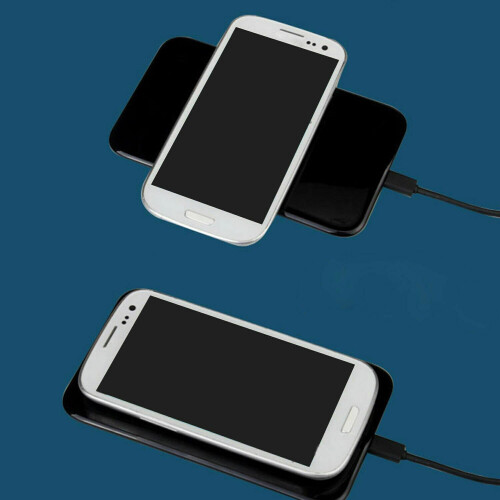 Ultra Thin Universal QI Wireless Charger Plate For Android Phones Charging Pad 1