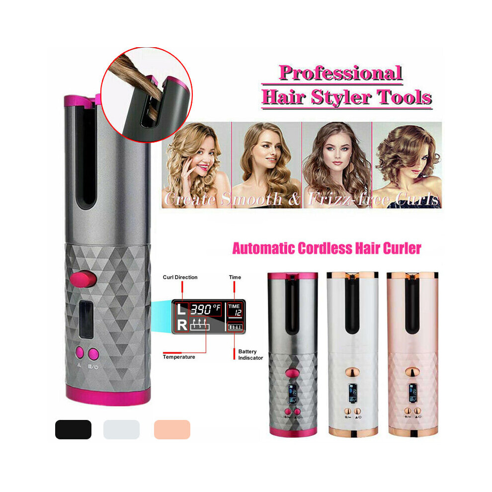 Rose gold hair outlet curler