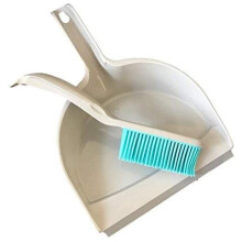 Pet Hair Remover Dustpan and Rubber Hand Brush - Ideal for Removing Pet Hair, Fibres and Other Particles from Carpets & Furniture etc