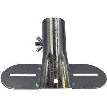 Heavy Duty Metal Broom Brush Handle Bracket with Adjustable Brace Diameter to Support Fixed Push Broom Handles (1)