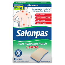 Salonpas, Schmerzlinderndes Patch, Groß, 6 Patches