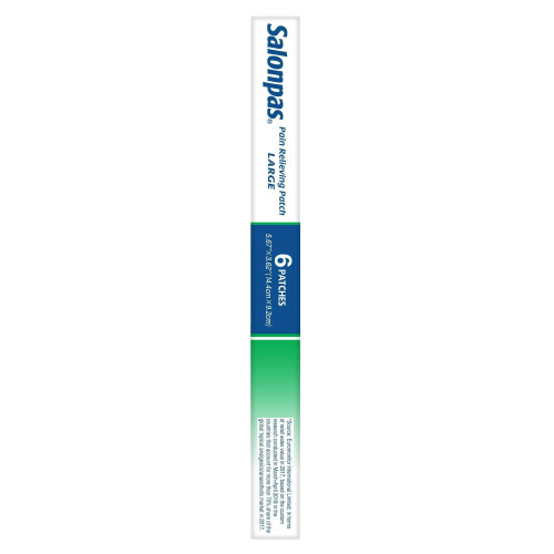 Salonpas, Fájdalomcsillapító Patch, Nagy, 6 Patch 2