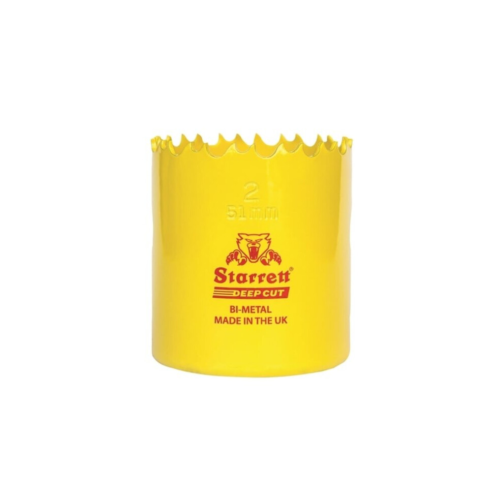 Starrett Deep Cut Bi Metal Holesaws Size: 95mm