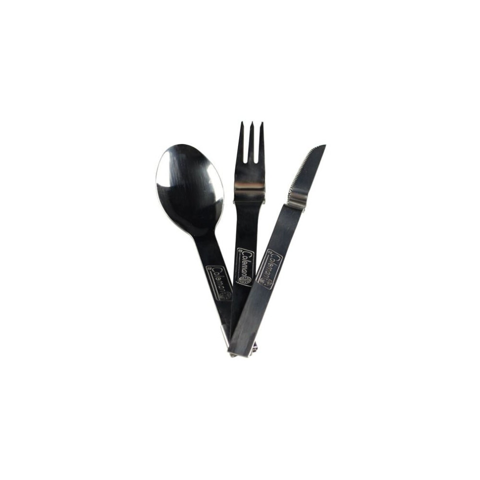 Coleman 3 Piece Stainless Steel Nesting Utensil Kit