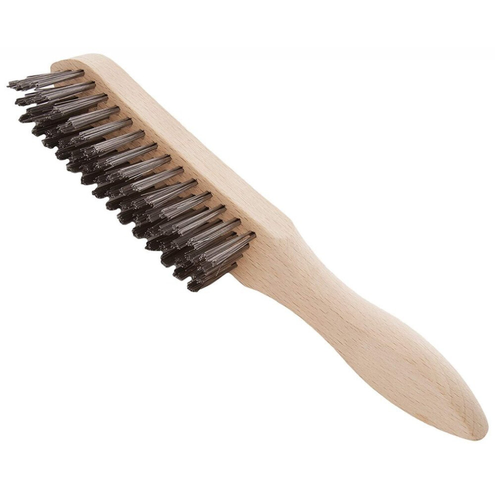 Cottam Brush 4 Row Steel Wire Brush 5026204006841