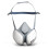 Moldex Moldex 5120 FFA1P2 R D Compact Dust Mask 1