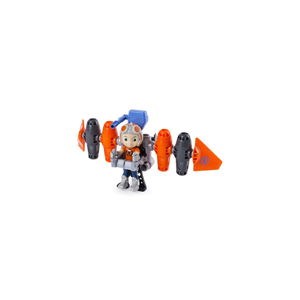 RUSTY RIVETS ? Ensemble de construction de jetpack avec figurine Rusty, pour enfants ? partir de 3 ans, multicolore