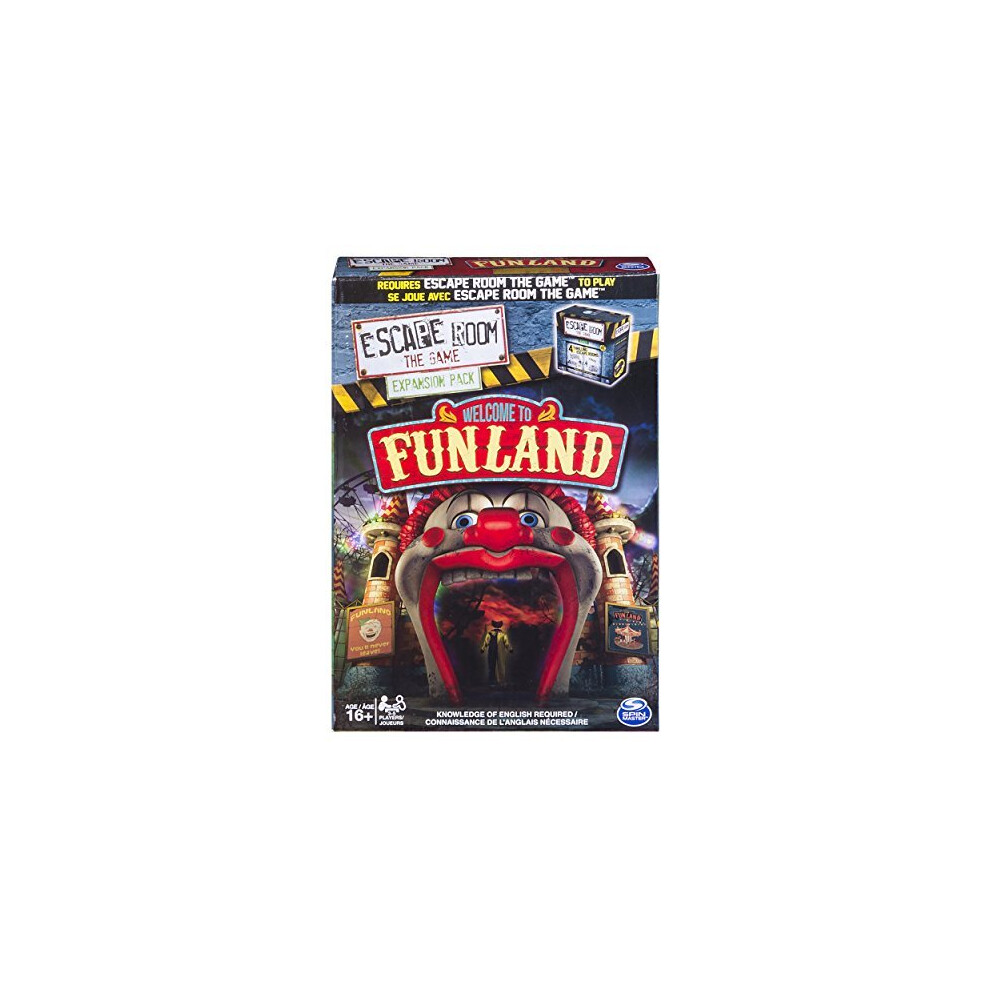 Spin Master Games - Escape Room the Game Welcome to Funland Expansion Pack