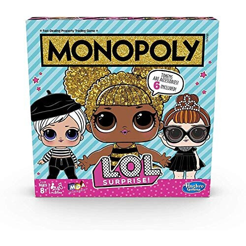 Monopoly Monopoly: L.O.L. Surprise! Έκδοση Επιτραπέζιο Παιχνίδι για Παιδιά 8+