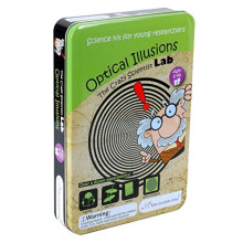 The Purple cow - Optical Illusions Science Kit for Kids - from The Famous crazy Scientist LAB Series - Board Game