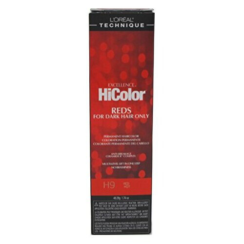 L’Oréal Paris L'Oreal Excellence Hicolor Red Hot 1,74 oz (förpackning med 3)
