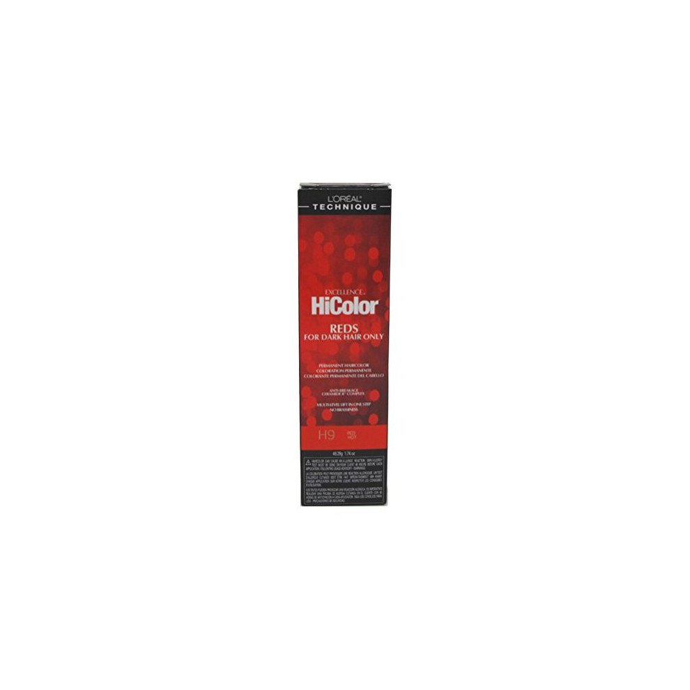 L’oréal Paris Loreal Excellence Hicolor Hot, 1.74 Oz (Pack Of 2) Red