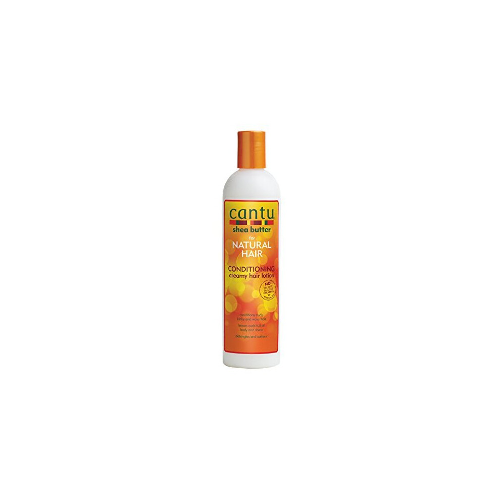 Cantu Shea Butter For Natural Hair Conditioning Creamy Hair Lotion, 12 Ounce